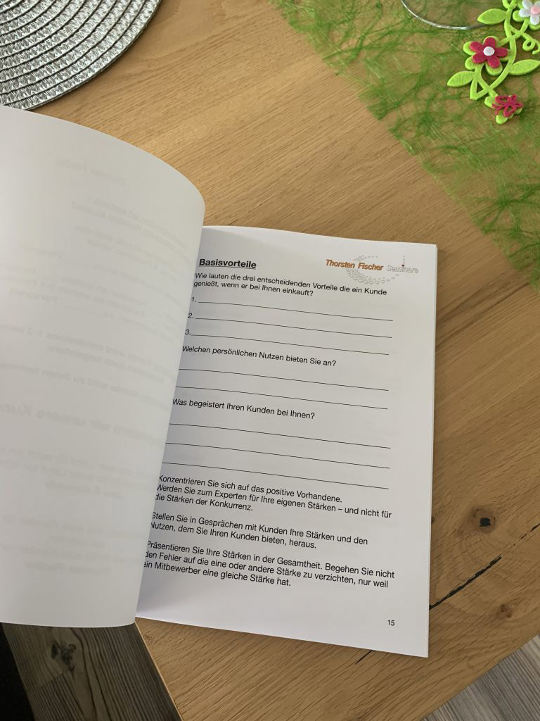 Workbook Inhalt Umsatzsteigerung Metzgerei